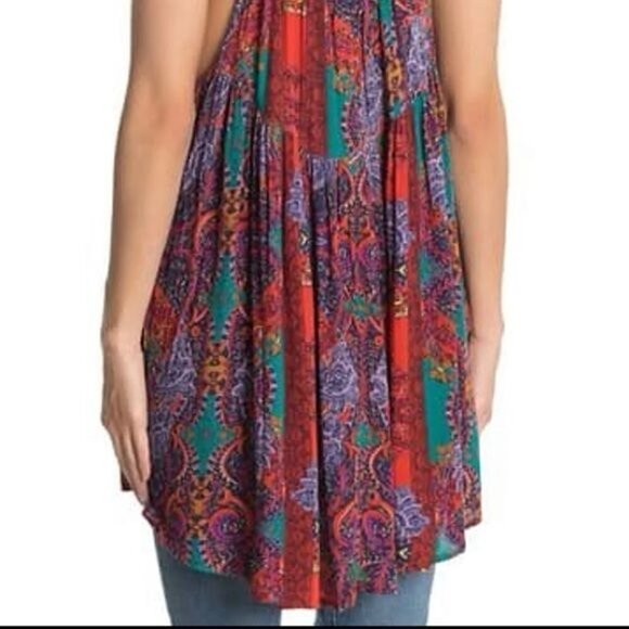 NWT Free People Count Me In Trapeze Mini Dress (Tunic) - Picture 3 of 5